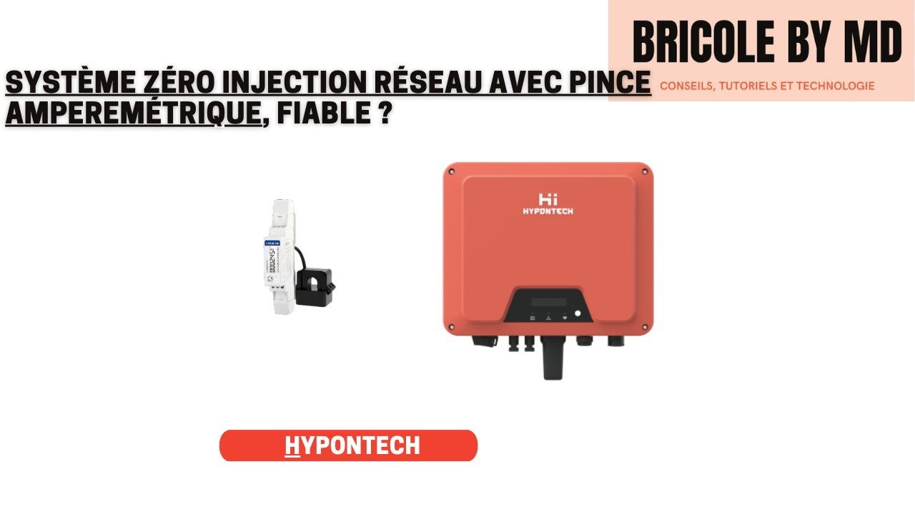 Système zéro injection réseau avec pince ampèremétrique, FIABLE ?