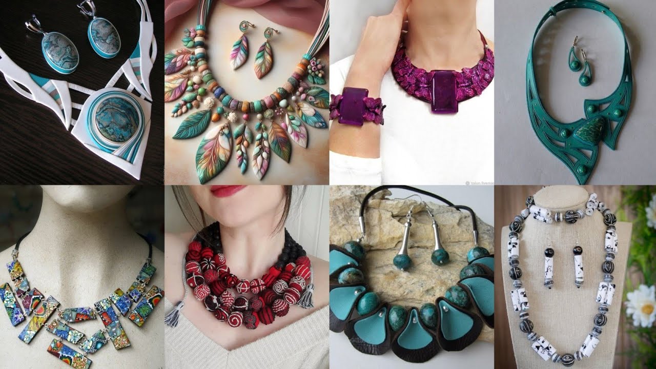 Mind-Blowing😍 Fabric Necklaces with Futuristic Materials &ndash; Jewelry Like Never Before! ✨
