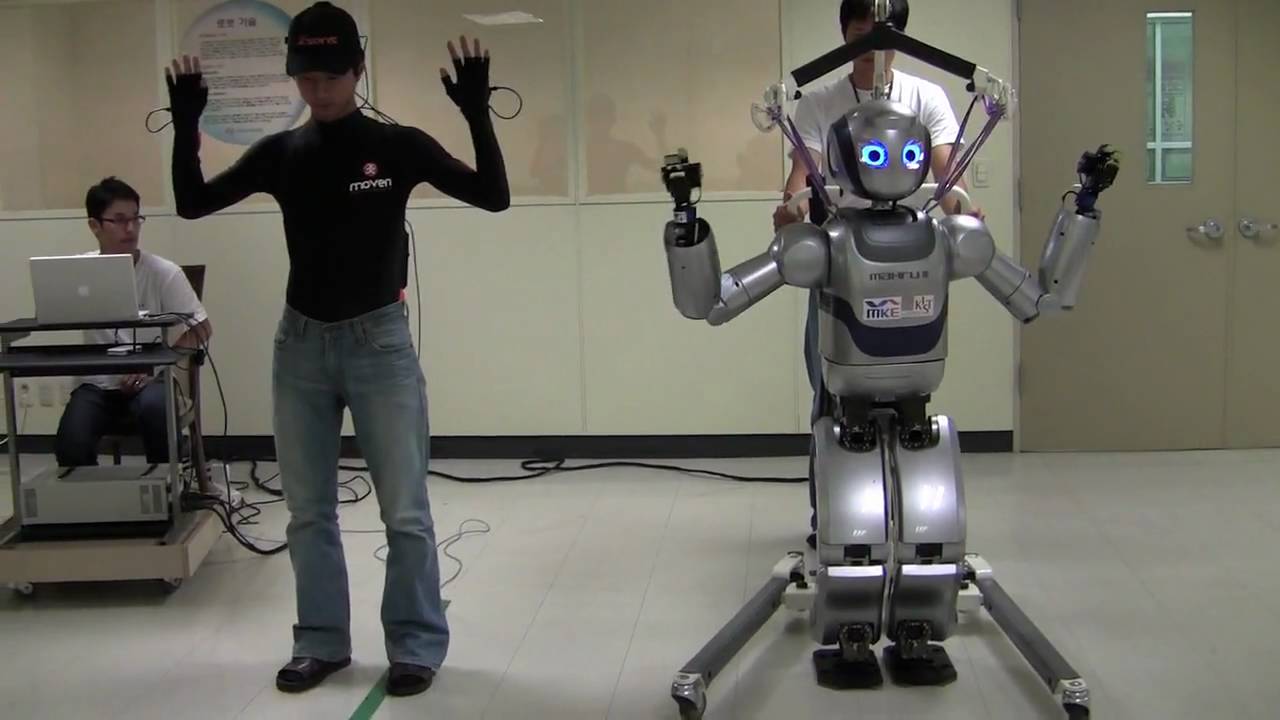 Mahru Humanoid Robot Real-Time Teleoperation