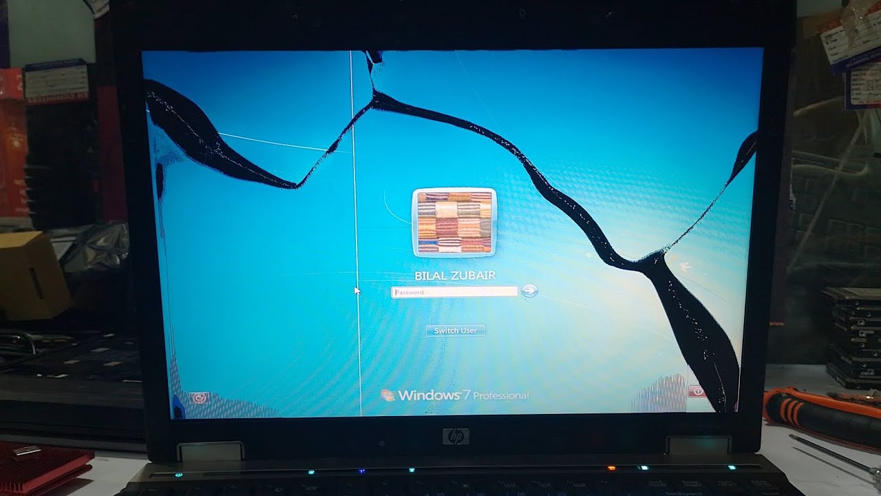 HP EliteBook 6930p Broken/Damage LCD screen solution