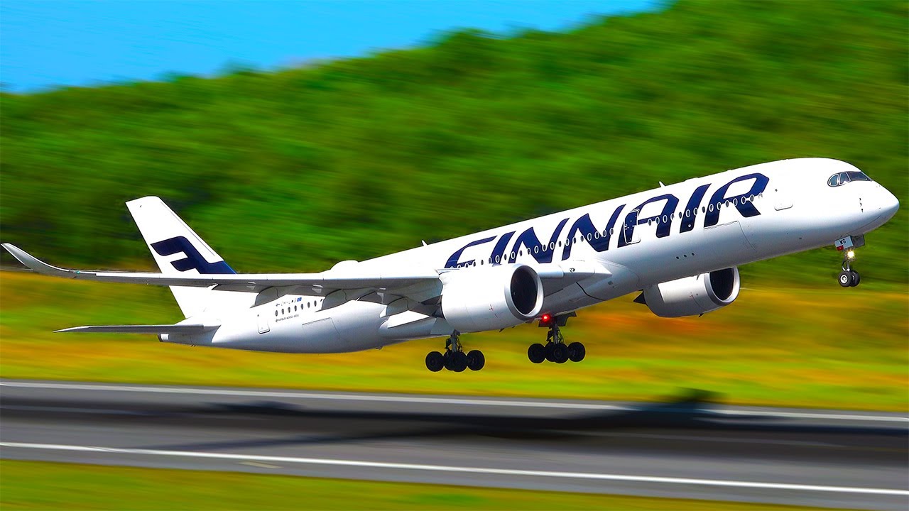 Phuket Aviation Highlights 1/3 | The Jungle: Thai 747, FinnAir A350, NWS 777, Pegas 767