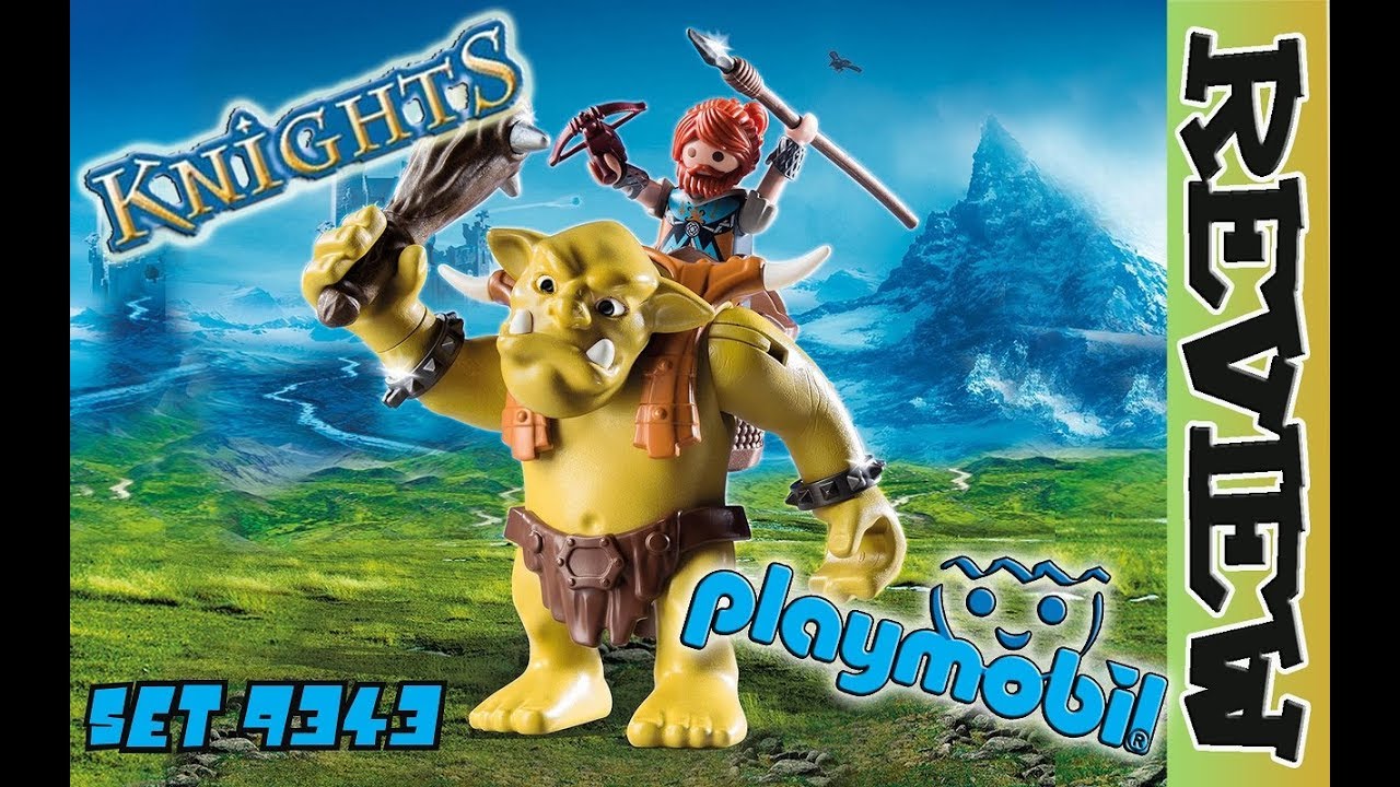 Playmobil  Troll mit Zwergenkämper(in) ?!     SET  9343    #Unboxing #Review