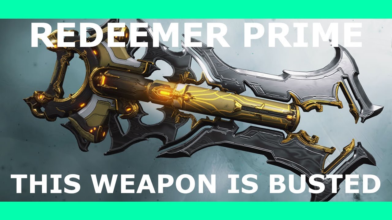 Warframe   The Redeemer Prime Build, Guide and Overview   INSANE DAMAGE WITH LOW BUILD COST