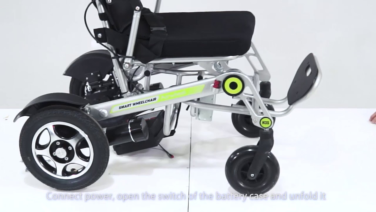 About the battery installation of Airwheel H3S automatic electric wheelchair