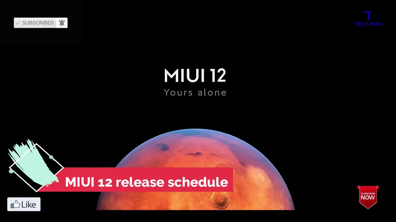 Miui 12 global stable release schedule
