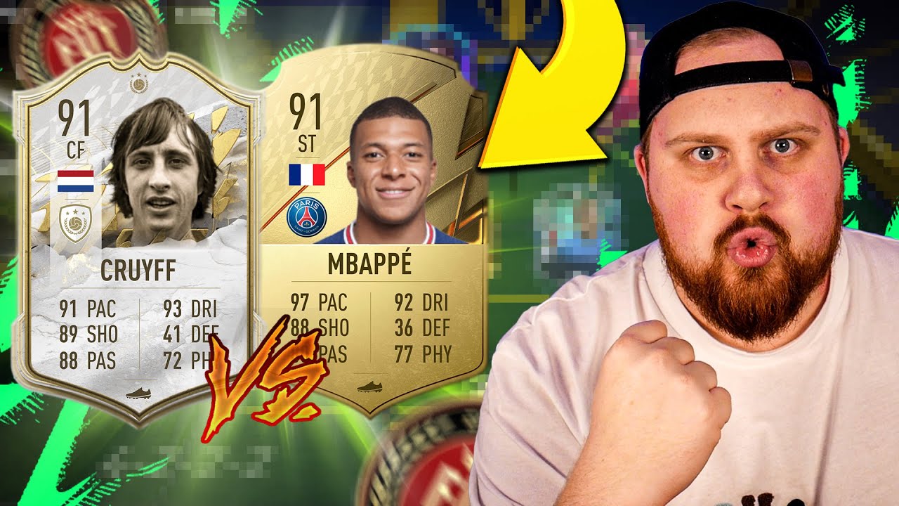 91 CRUYFF VS MBAPPE 91 *Weekend LEAGUE matcher + REWARDS* - FIFA 22 SVENSKA
