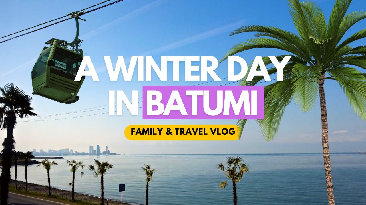 A Winter Day in Batumi: Strolling Around, Lunch 2500m above the Black Sea, SPA + Morning Cold Dive