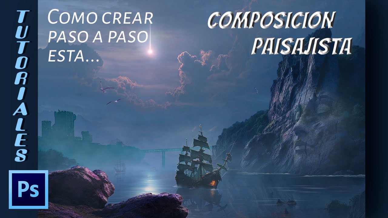 Composicion paisajista   El acantilado de la cara