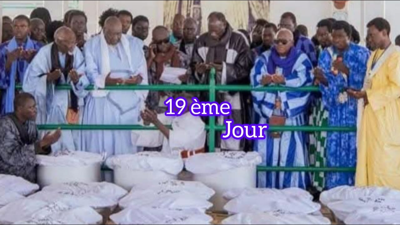 🔴En Direct 19ème Jour Ndogou Baye fall Touba DIANATOU MAHWA Baye fall ga