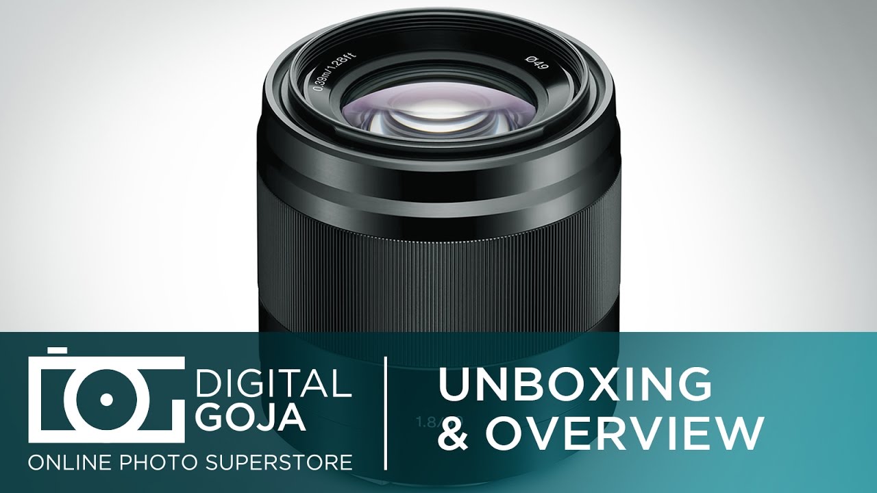 Sony 50mm f/1.8 OSS Lens for Sony E Mount Cameras | Unboxing & Overview
