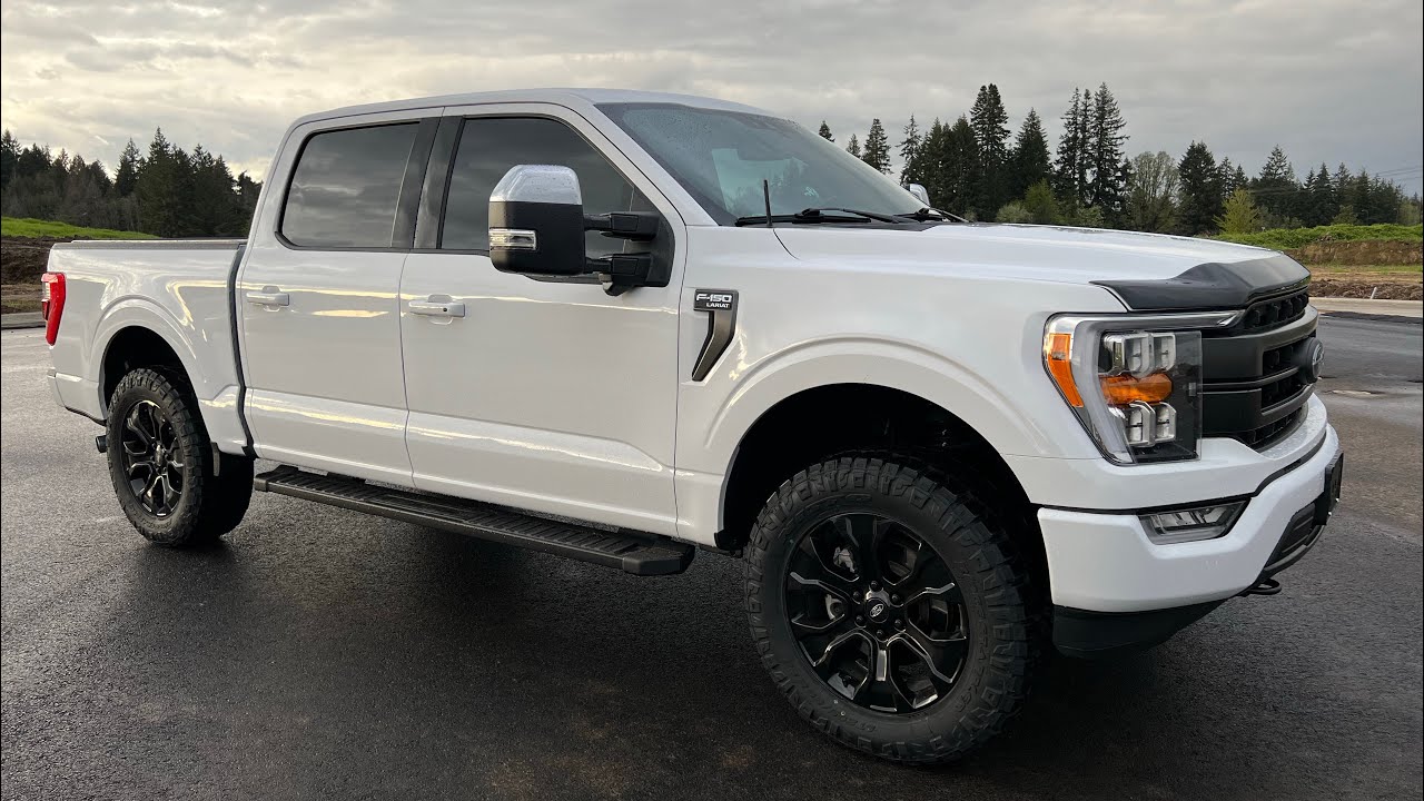 2021 Ford F150 leveled on 295/60/20