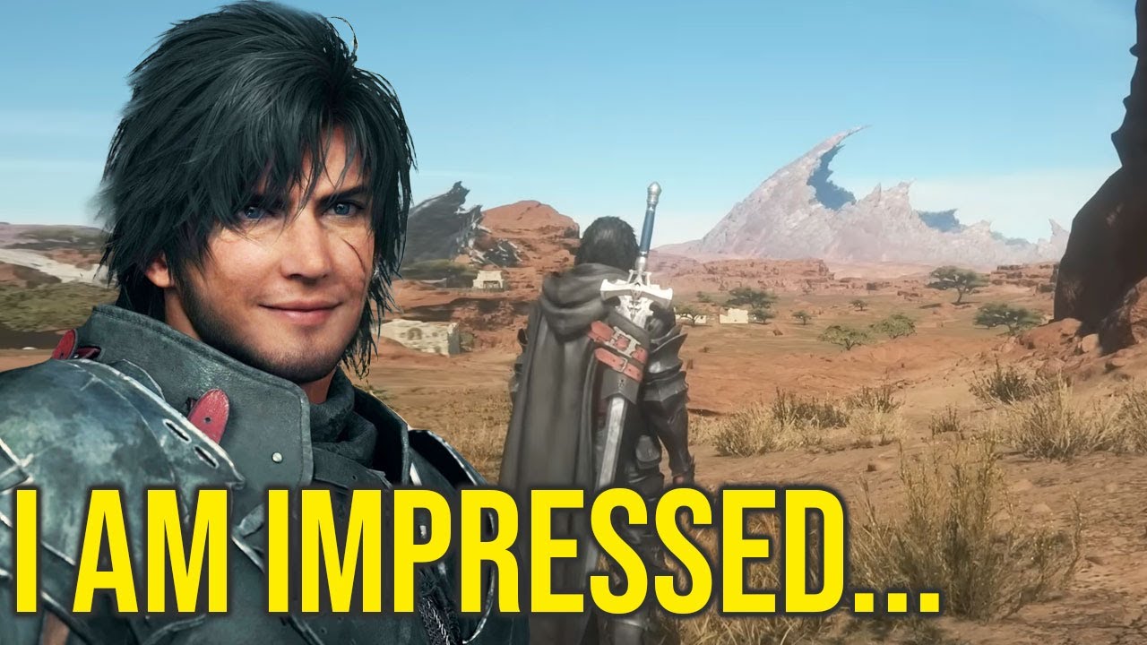 Final Fantasy 16 Gameplay Looks Very Impressive... (Final Fantasy XVI Gameplay)