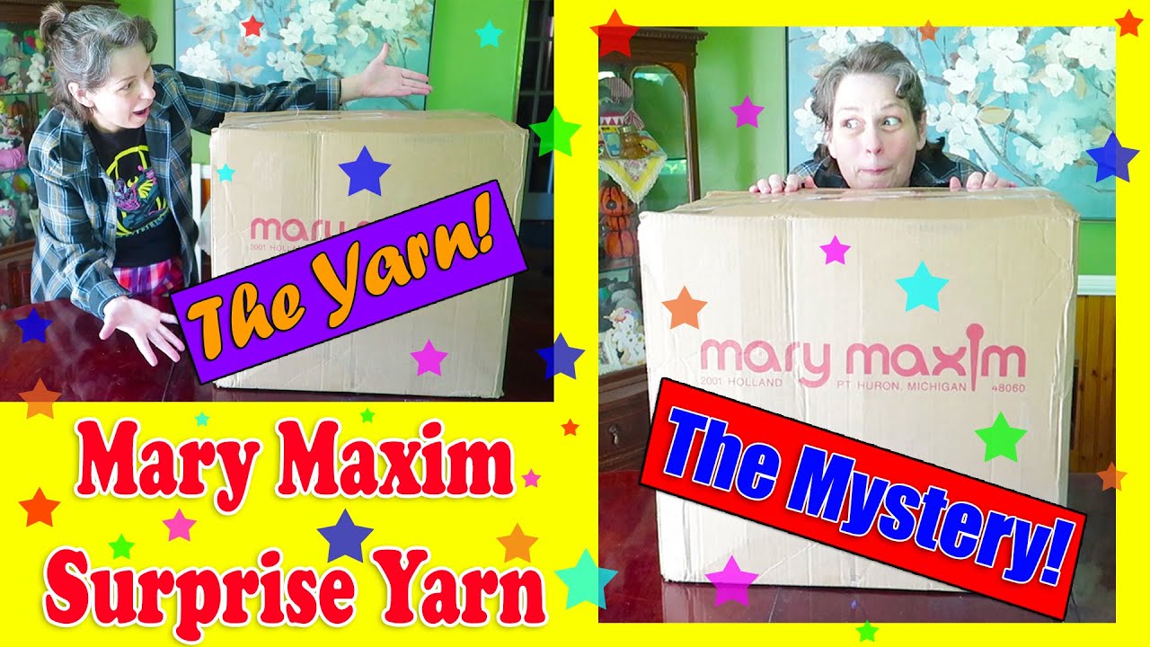 Mary Maxim Mystery Surprise Yarn Haul June 2025