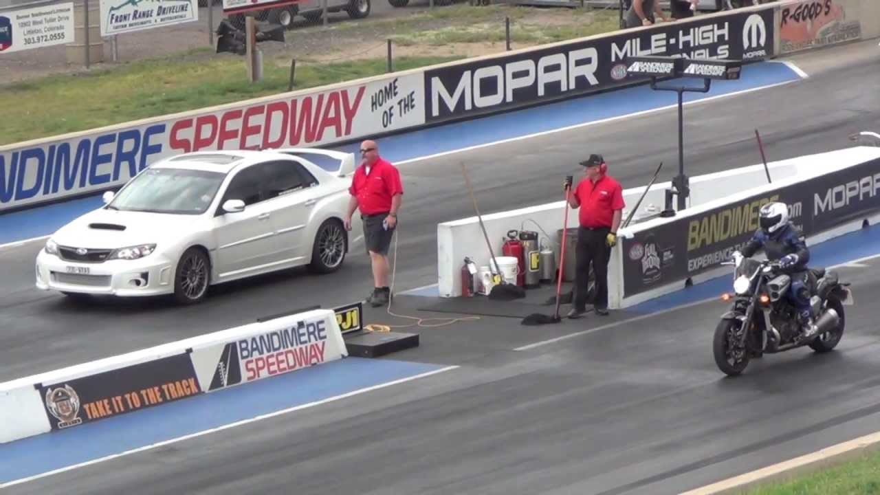 Subaru WRX vs Yamaha V MAX