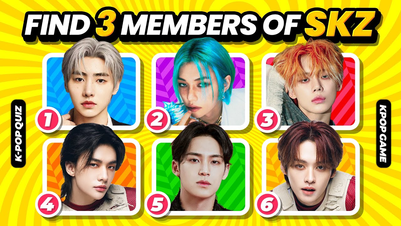 CAN YOU FIND 3 MEMBERS OF THE KPOP GROUP? 🔎👱🏻 ANSWER - KPOP QUIZ 🎮