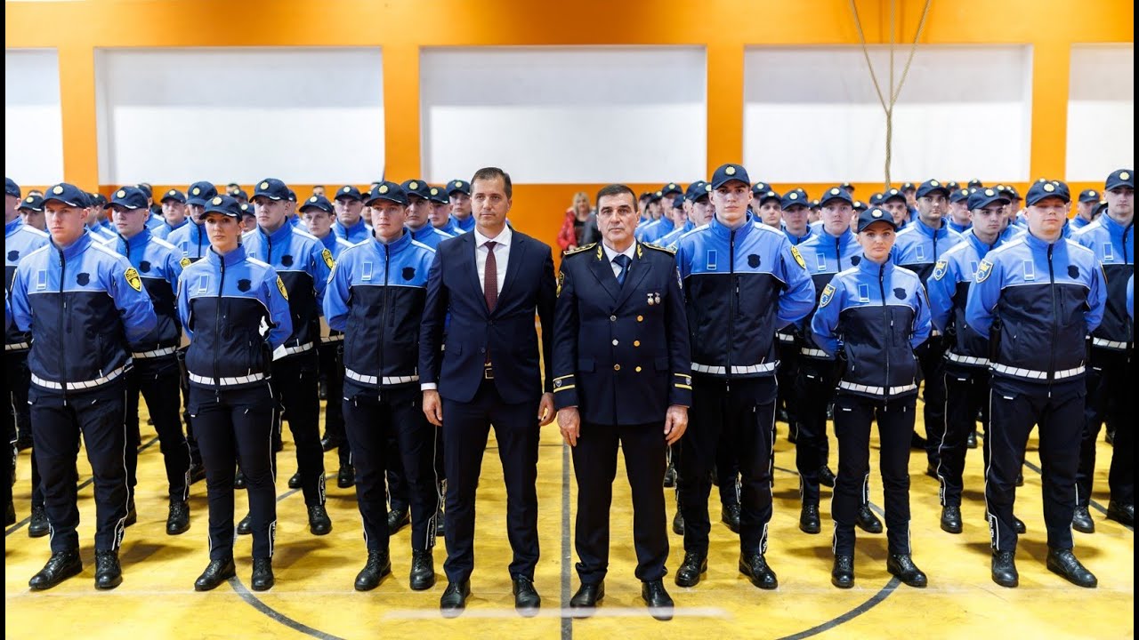 Svečanost polaganja zakletve kadeta UPRAVE POLICIJE-MUP ZDK