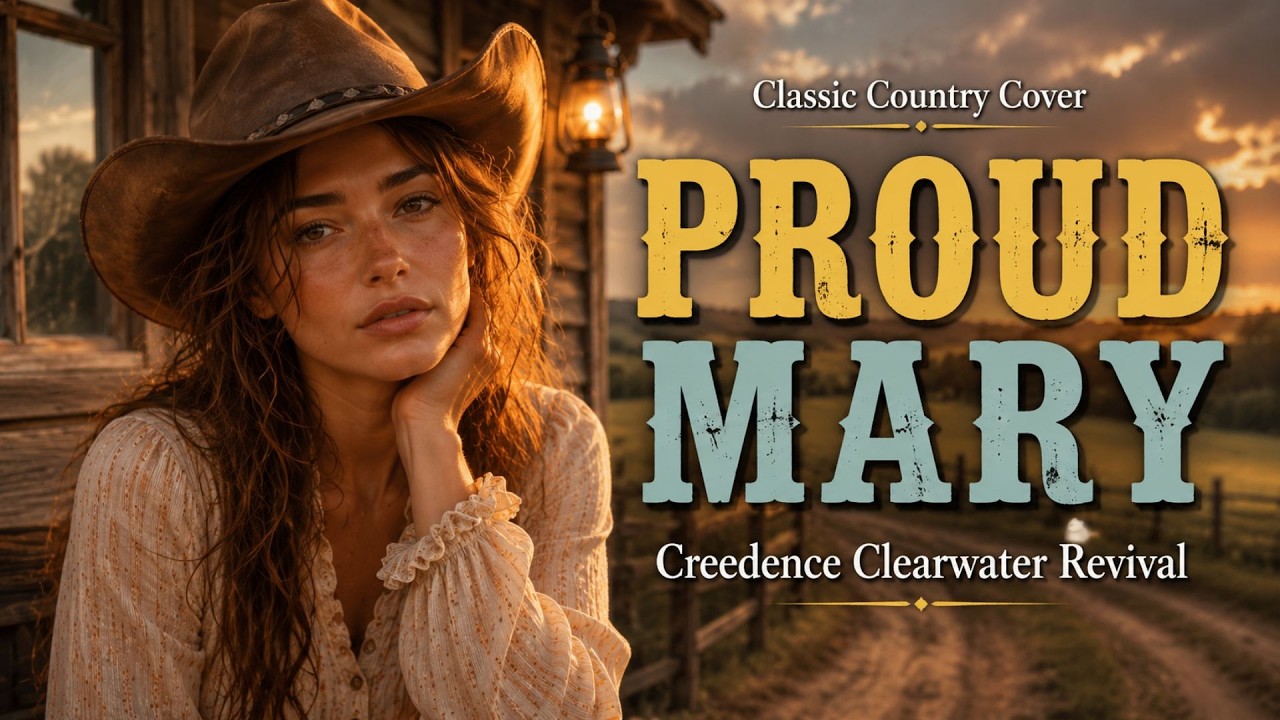 Proud Mary - Creedence Clearwater Revival Cover | Soft Rock Country Song | Dusty Road Classics