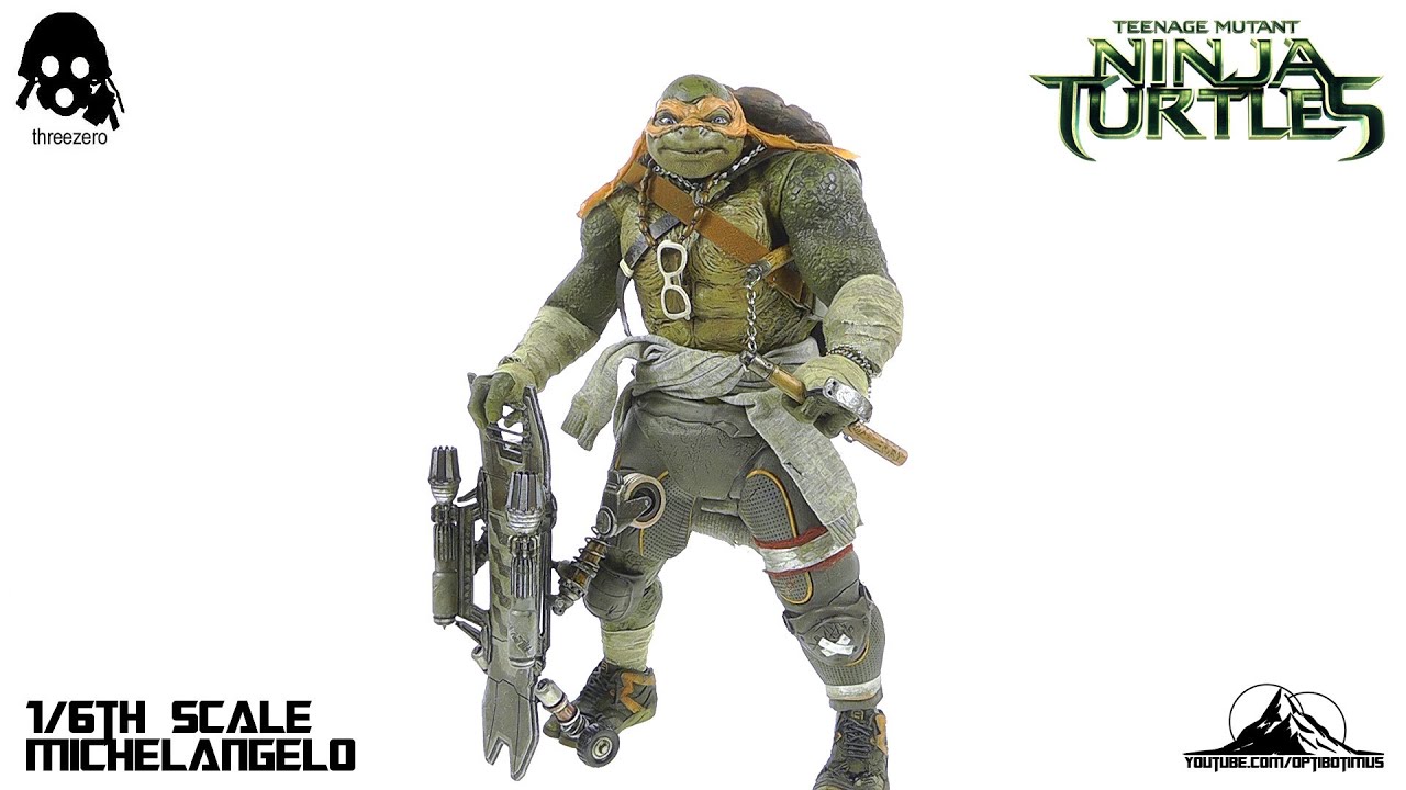 ThreeZero Teenage Mutant Ninja Turtles MICHELANGELO Video Review