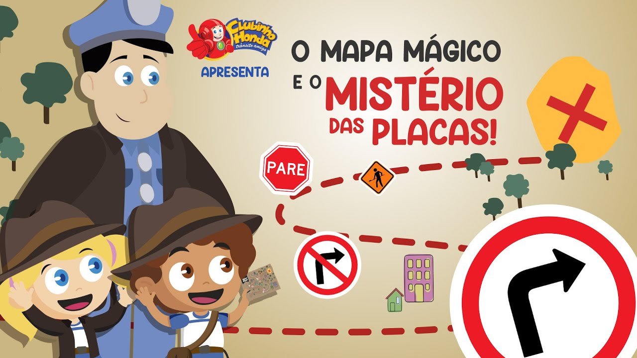 Clubinho Honda: Aventuras no trânsito | Episódio #8 – O Mapa Mágico e o Mistério das Placas