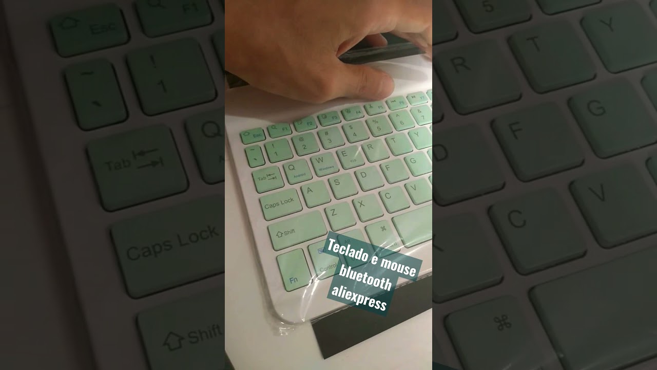 teclado e mouse para tablet ou smartphone /aliexpress