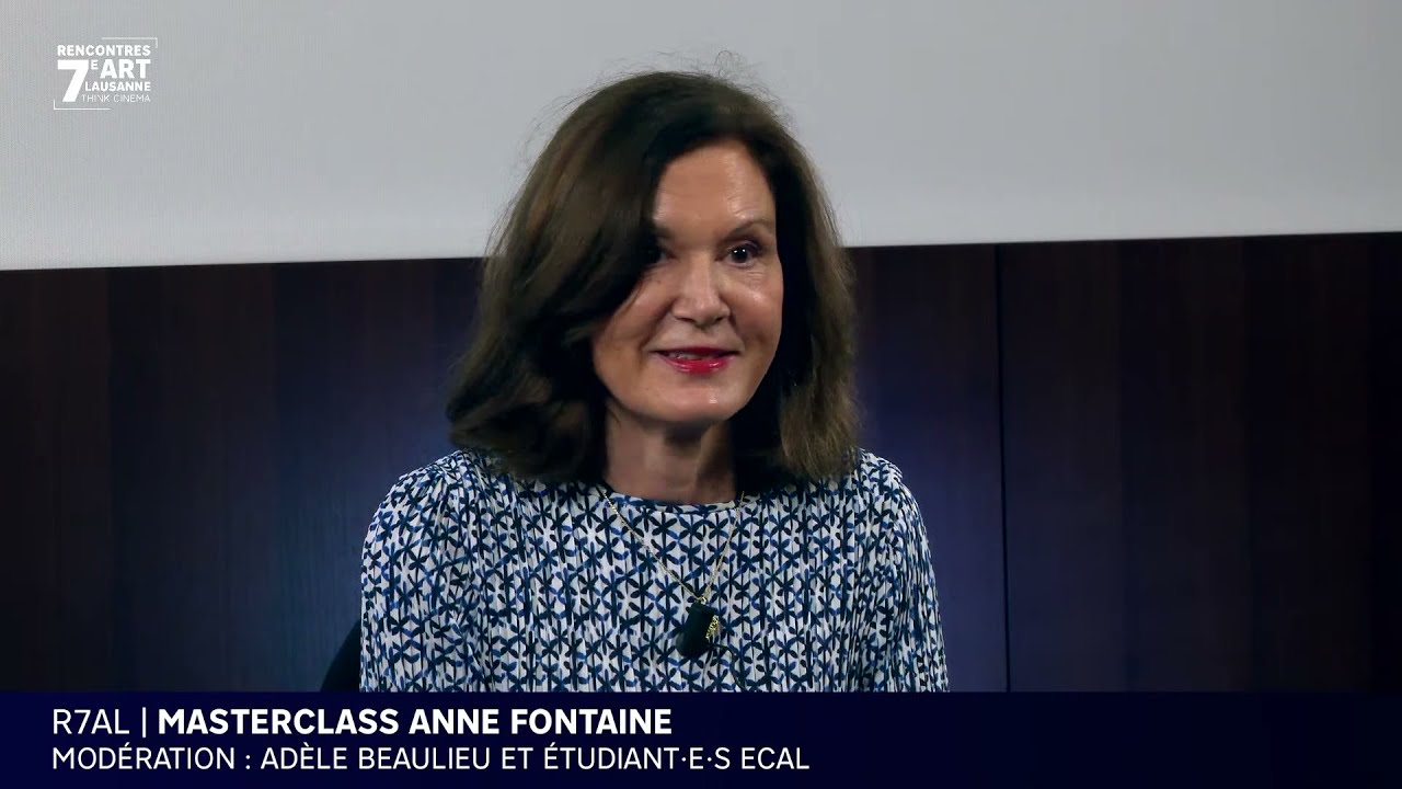 La Masterclass de la r&eacute;alisatrice Anne Fontaine  &agrave; l'ECAL - Rencontres 7e Art Lausanne 2022