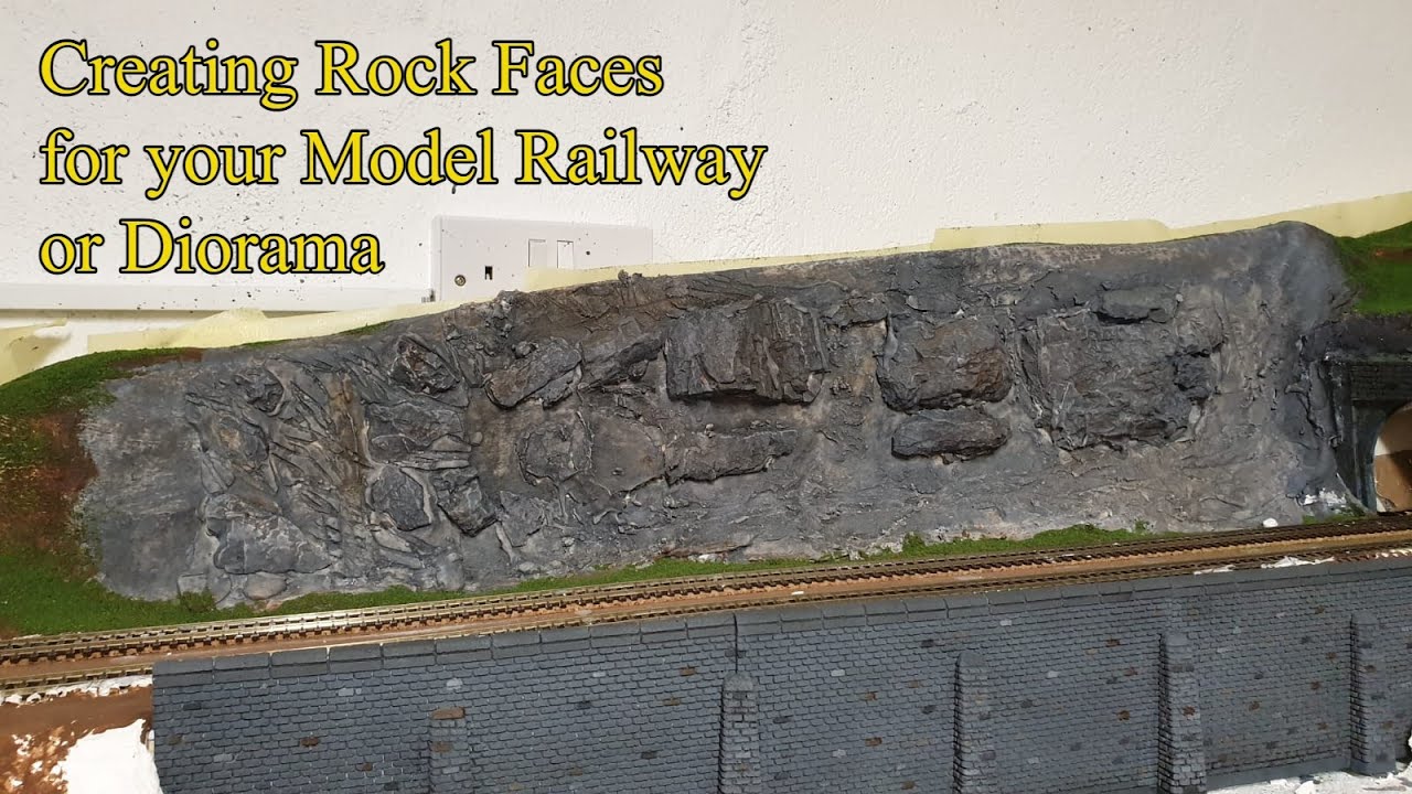 66. Creating Rock Faces for your Model Railway or Diorama