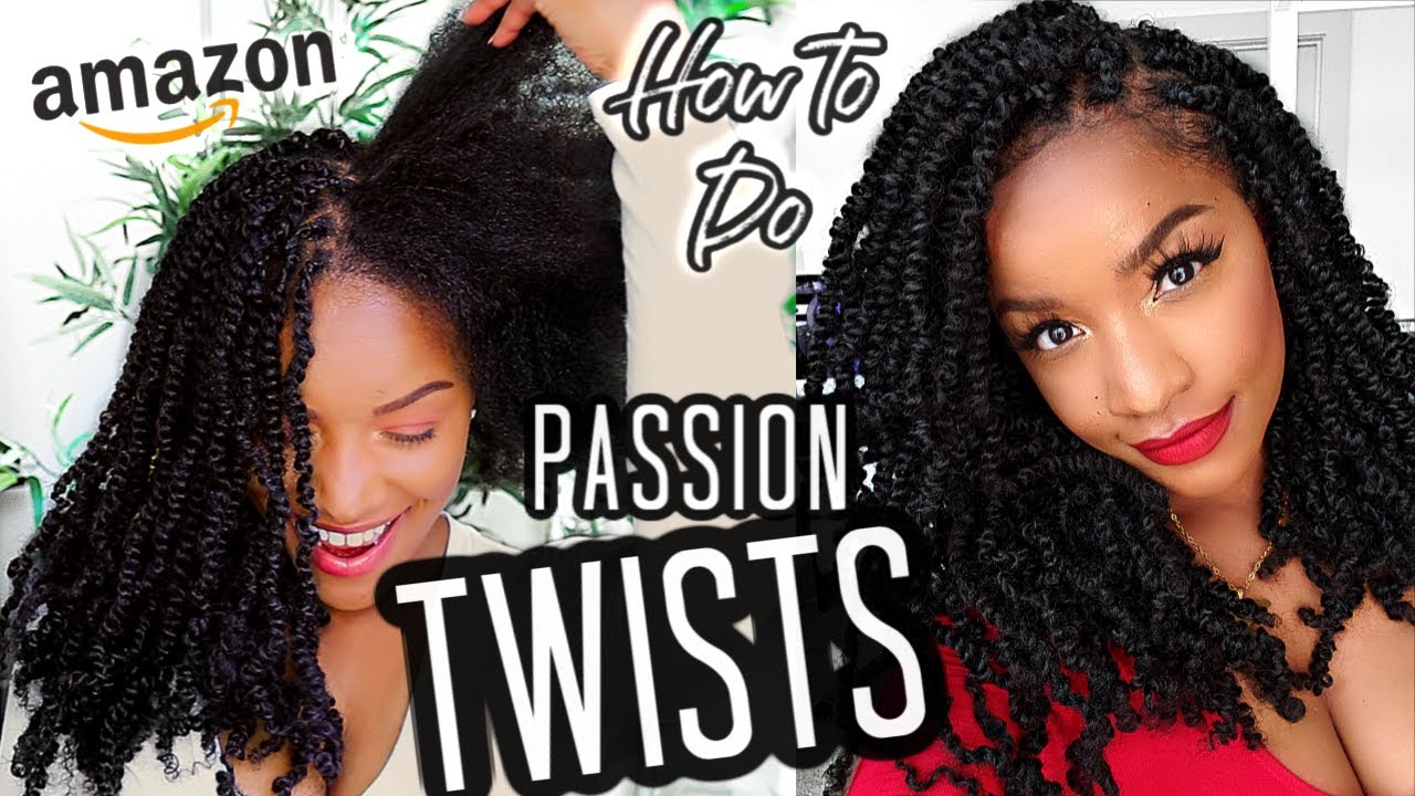 Как легко делать «Passion Twists» | Весенние твисты для начинающих! #SaveYourEdges