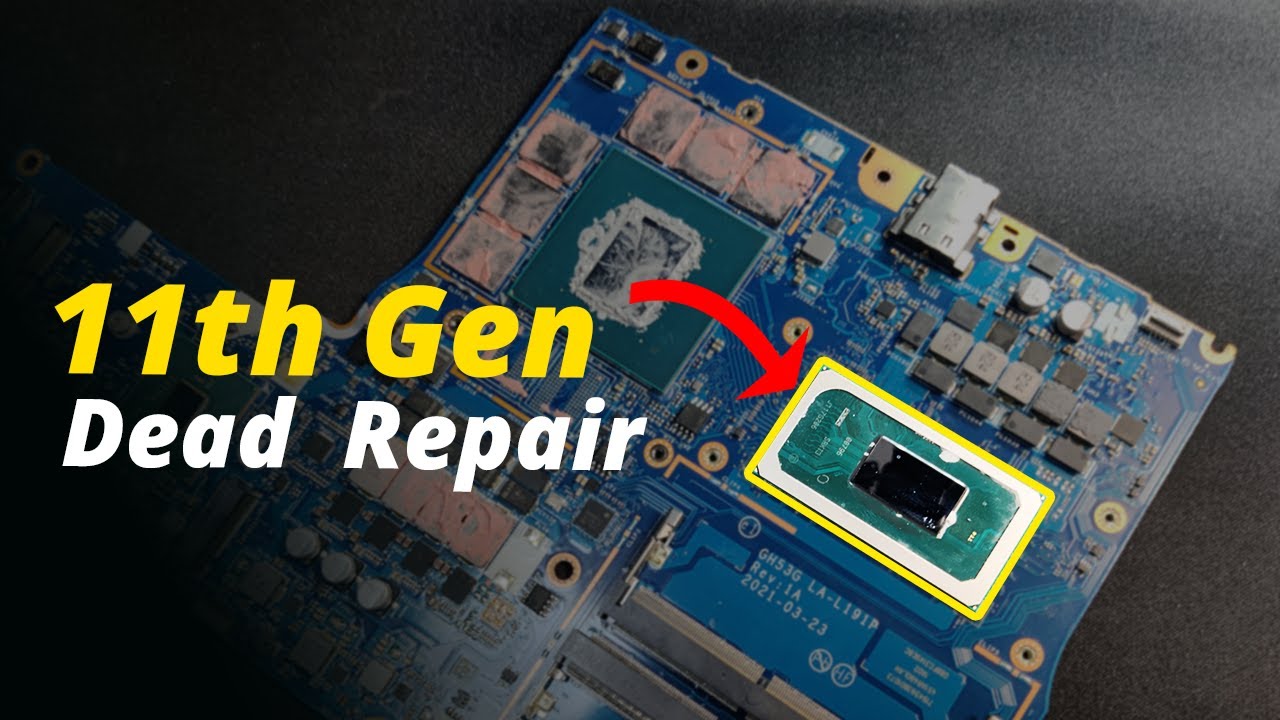 Acer Predator Helios 300 Core i7 11th Gen  - LA-L191P Rev 1B - Dead repair - Part 1