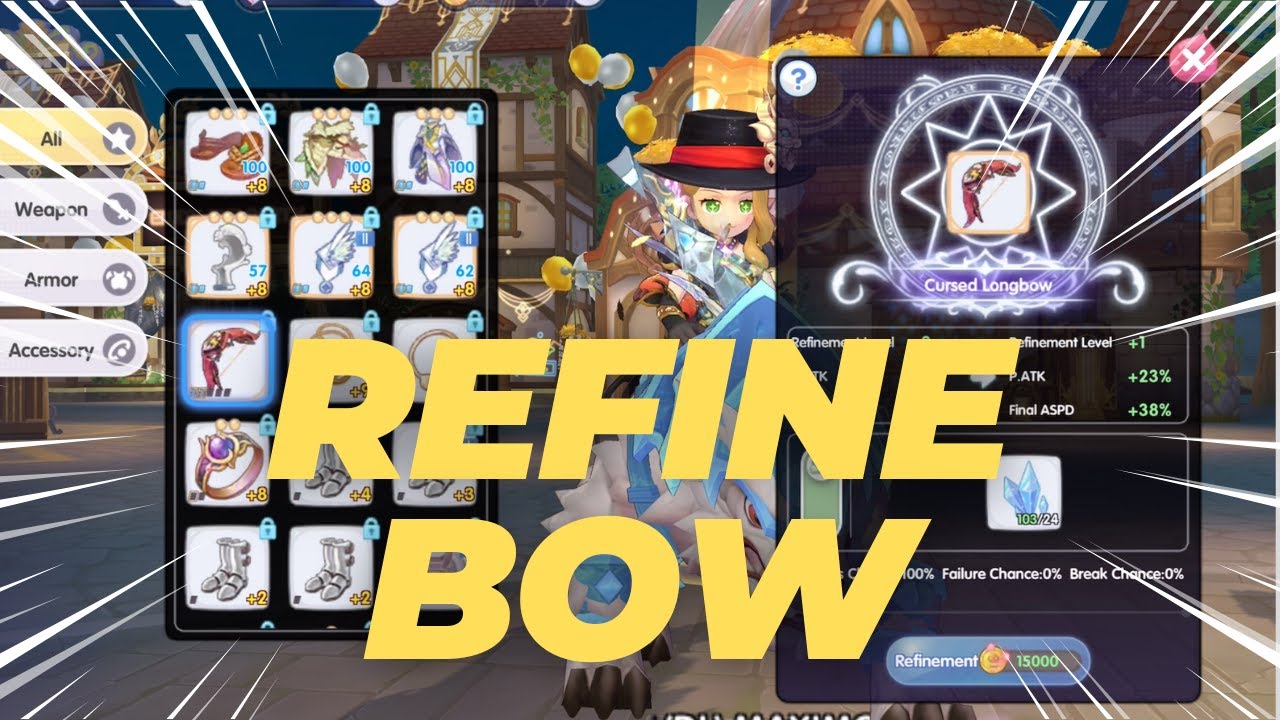 ROX Next Generation - Refine Gold Weapon