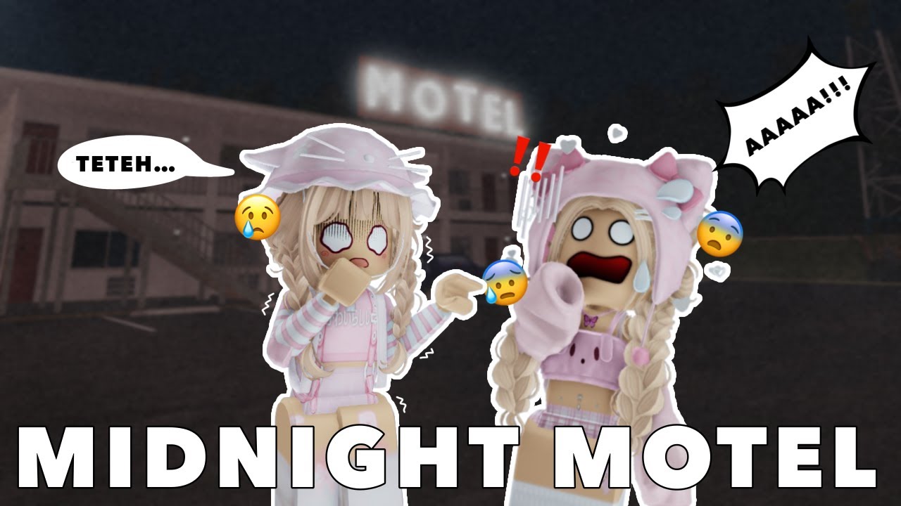 AKU DAN SELMA MENGINAP DIMOTEL INI TAPI ADA HAL ANEH YANG TERJADI‼😱😨 | Roblox Indonesia