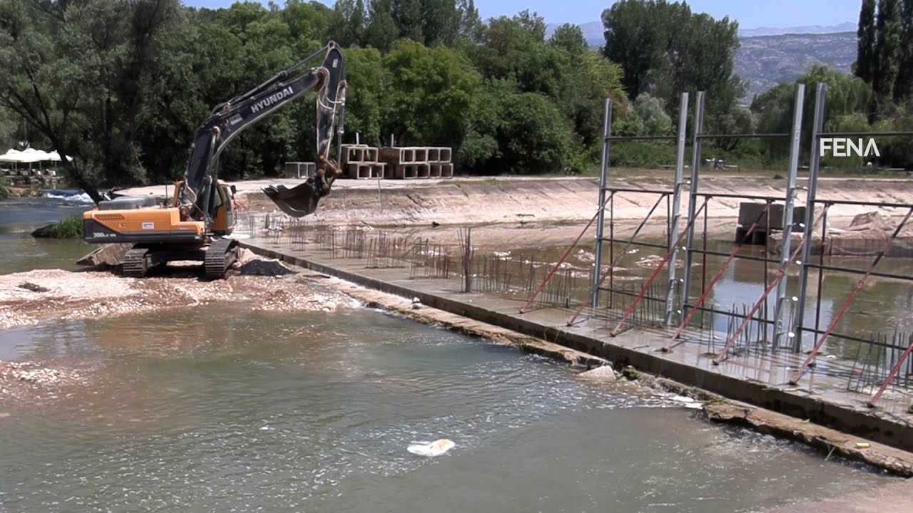 Radovi na rekreacijskom području Buna Bunica napreduju; Ove sezone kupanja nema