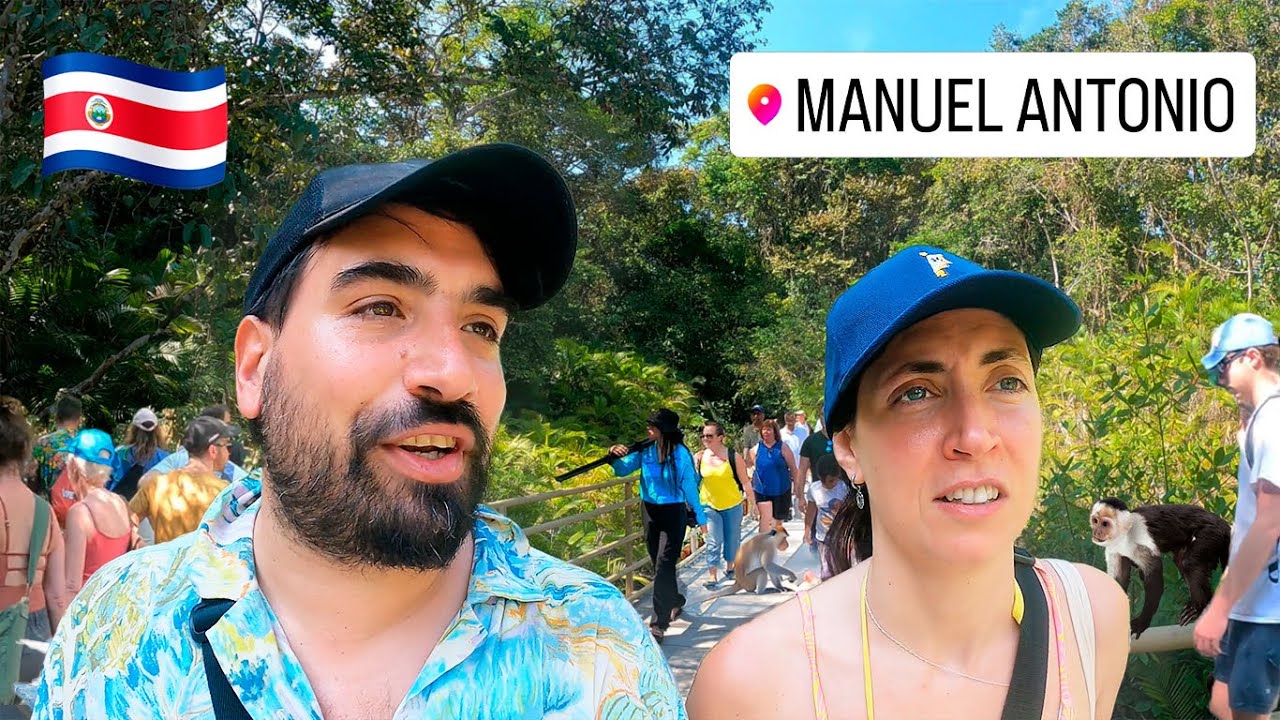 LA REALIDAD DEL PARQUE MÁS FAMOSO DE COSTA RICA 🇨🇷😮‍💨 Manuel Antonio