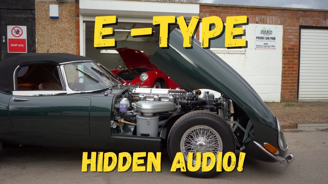Stealthy Sound: Transforming the Jaguar E-Type's Audio Experience!