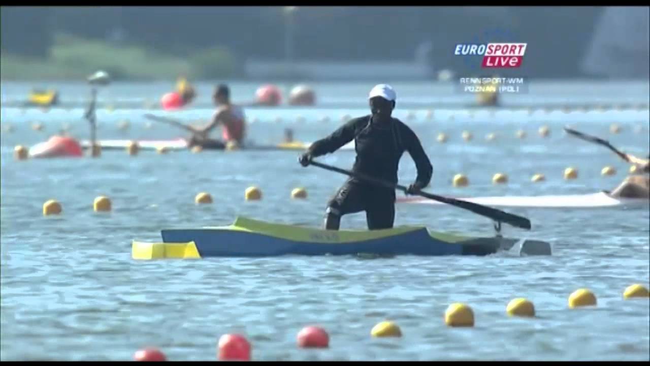 Unf&auml;hige Kanutin bei WM 2011