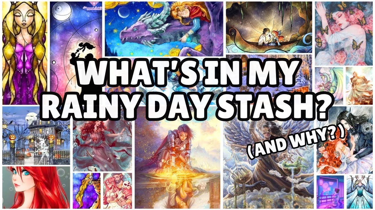 What's In My Diamond Painting Rainy Day Stash (and why)?