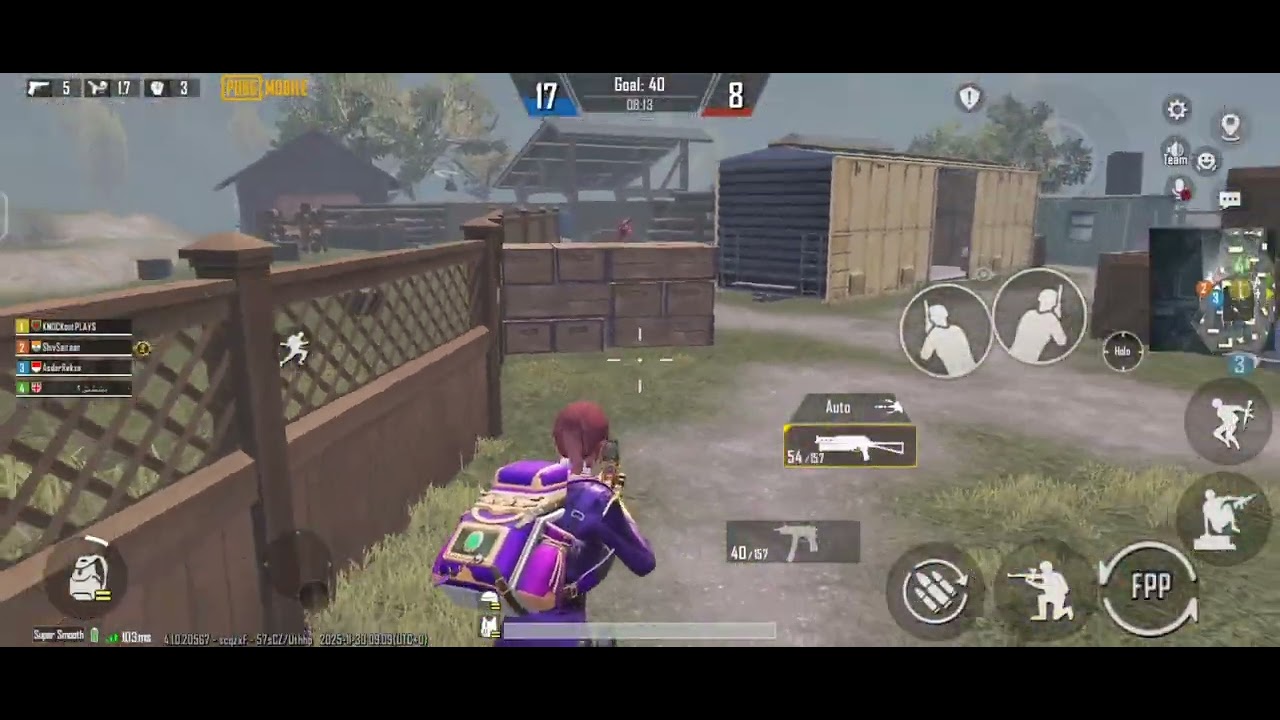 Tdm match gameplay in pubg mobile with smg gun #tdm #pubgmobile 