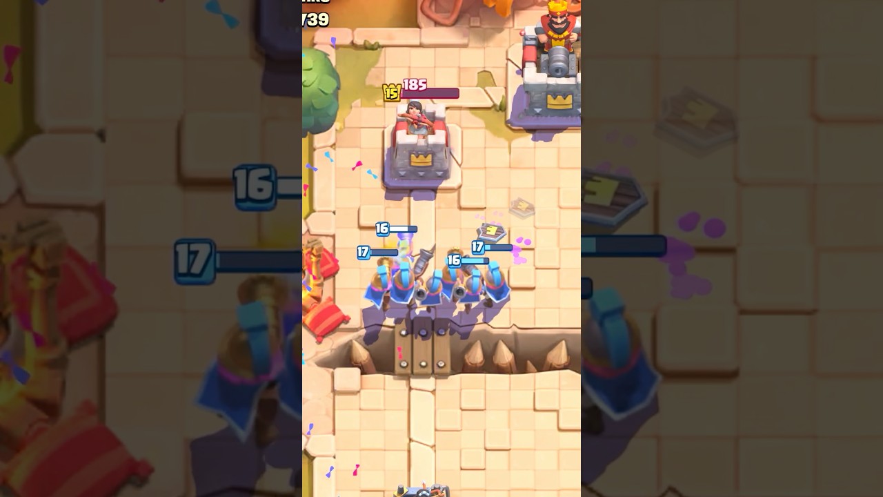 Цикл расстрельной команды ✅ #clashroyale