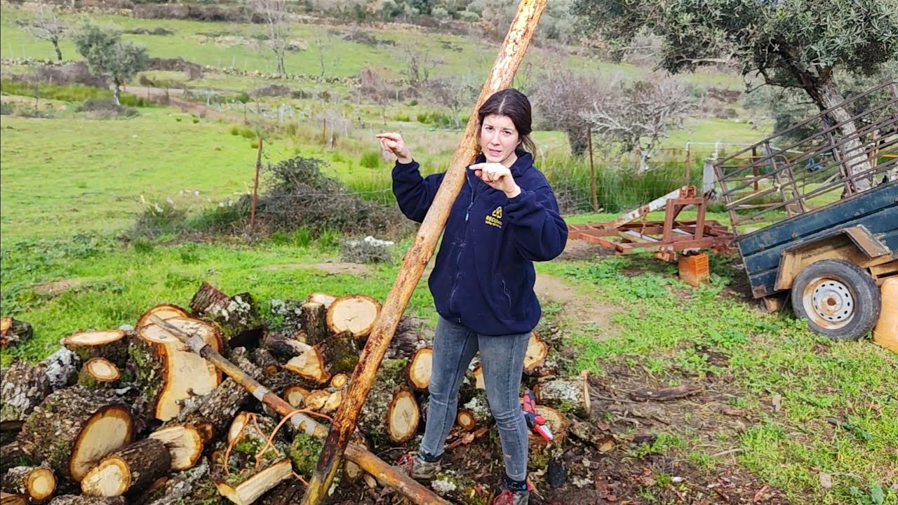 Amueblando el gallinero, carpintería rústica
