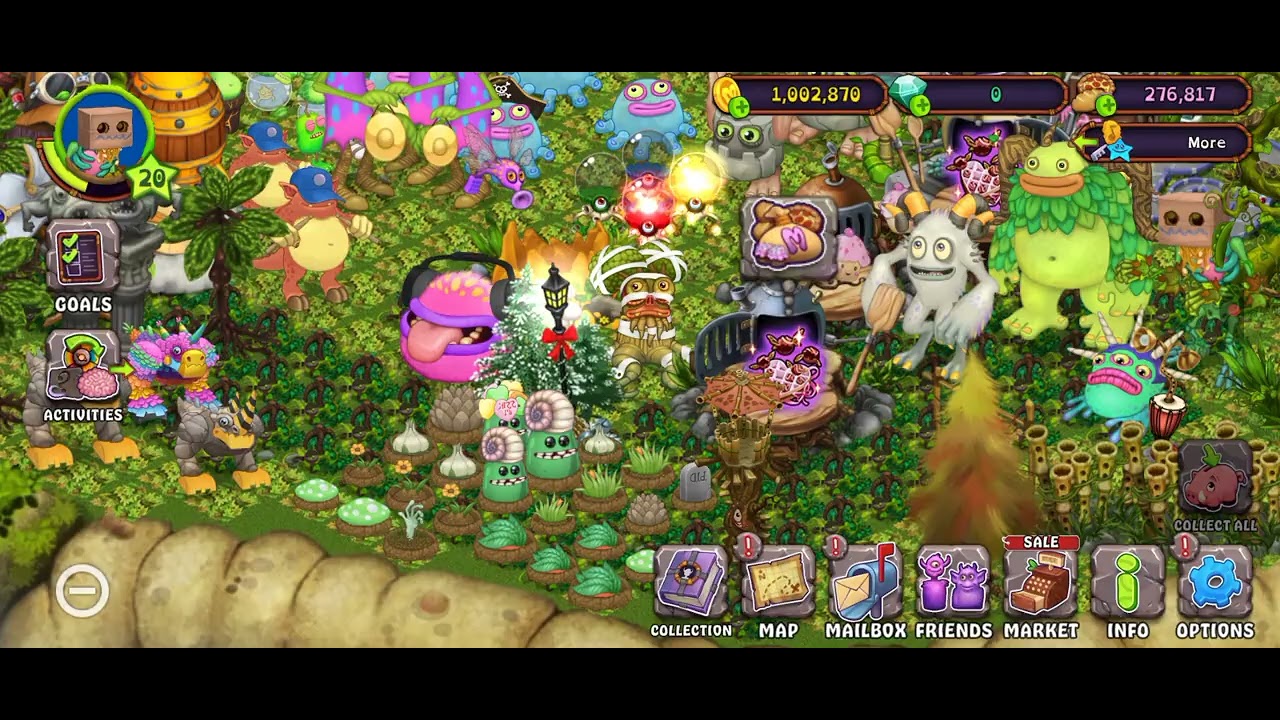 Plant island full song but no ghazt,shuhabush and parlsona #mysingingmonsters