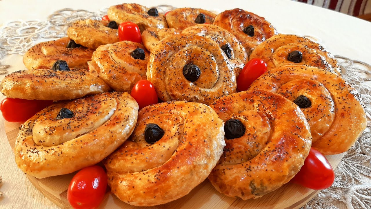 😋 محينشات بدون ورقة مقرمشين ومورقين بطريقة مختصرة وحشوة مالحة تهببببل 😍🥰 ينفعوك في مائدة رمضان