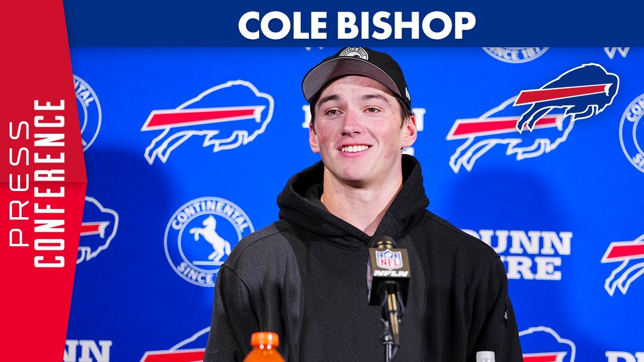 Cole Bishop Talks Game Winning Interception In Wild Card Victory Over The Jaguars | Buffalo Bills