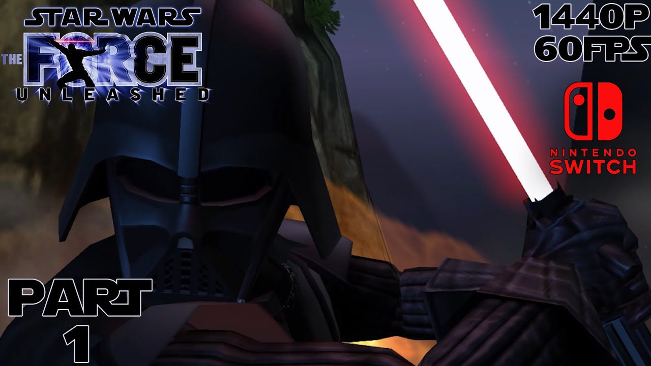 Star Wars: The Force Unleashed (Switch) No Commentary Walkthrough Part 1 [1440p60FPS]