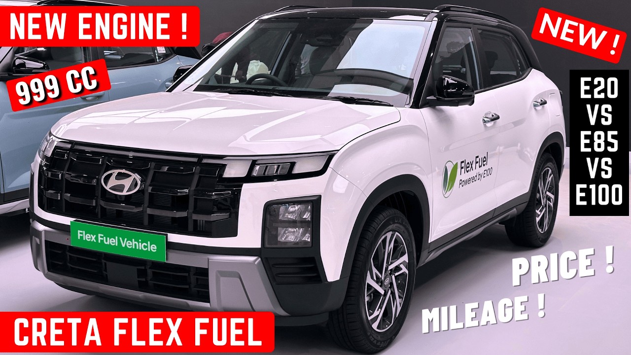 2026 Hyundai Creta Flex Fuel ( New Engine ) Premium SUV - Price, Mileage, Launch | E20 Vs E85 / E100