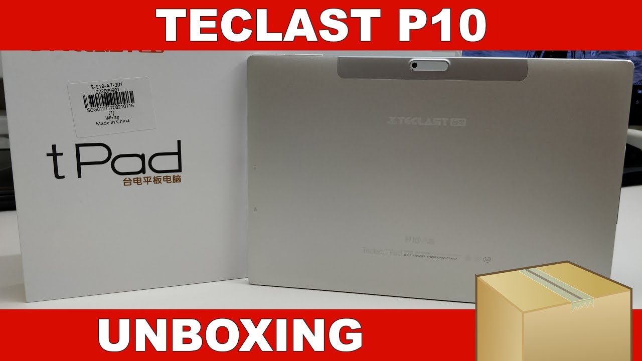 Teclast P10 Unboxing
