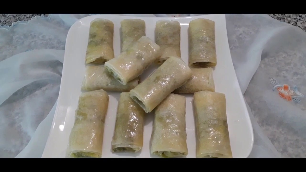 سيكار بالكفتة و الفلفل و الفروماج