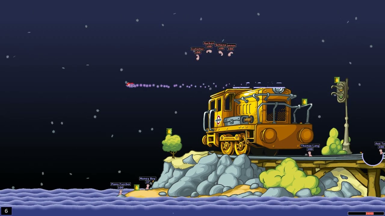 Worms World Party - Wild Kamikaze
