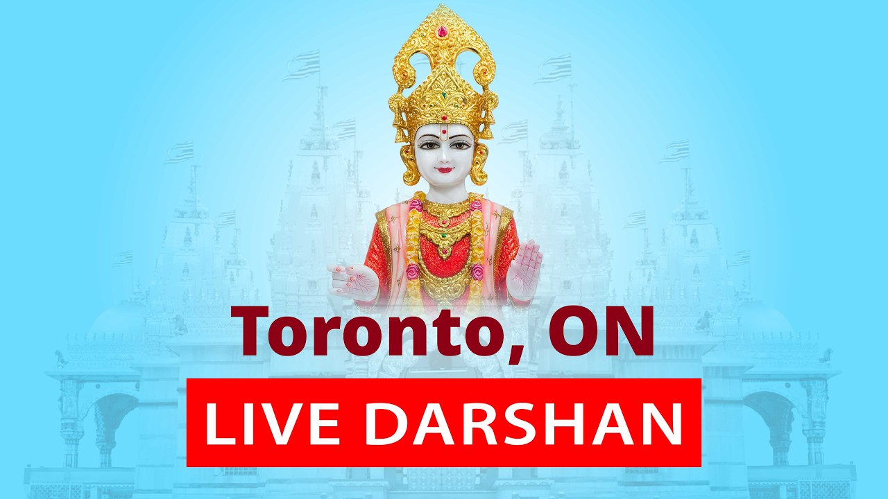 DAILY LIVE DARSHAN 🔴 Vadtal Dham | Shree Swaminarayan Hindu Temple ~Toronto