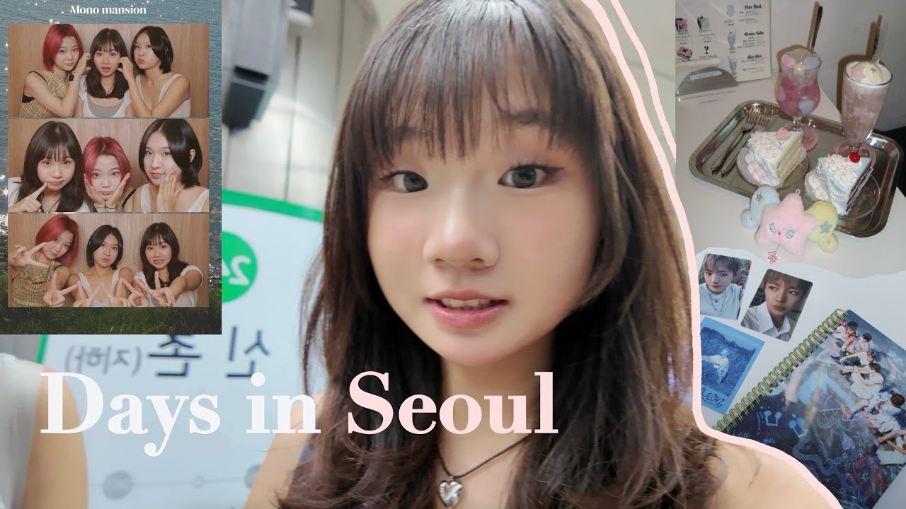 KOREA VLOG | nct wish comeback, cute cafes, nights out in seoul...