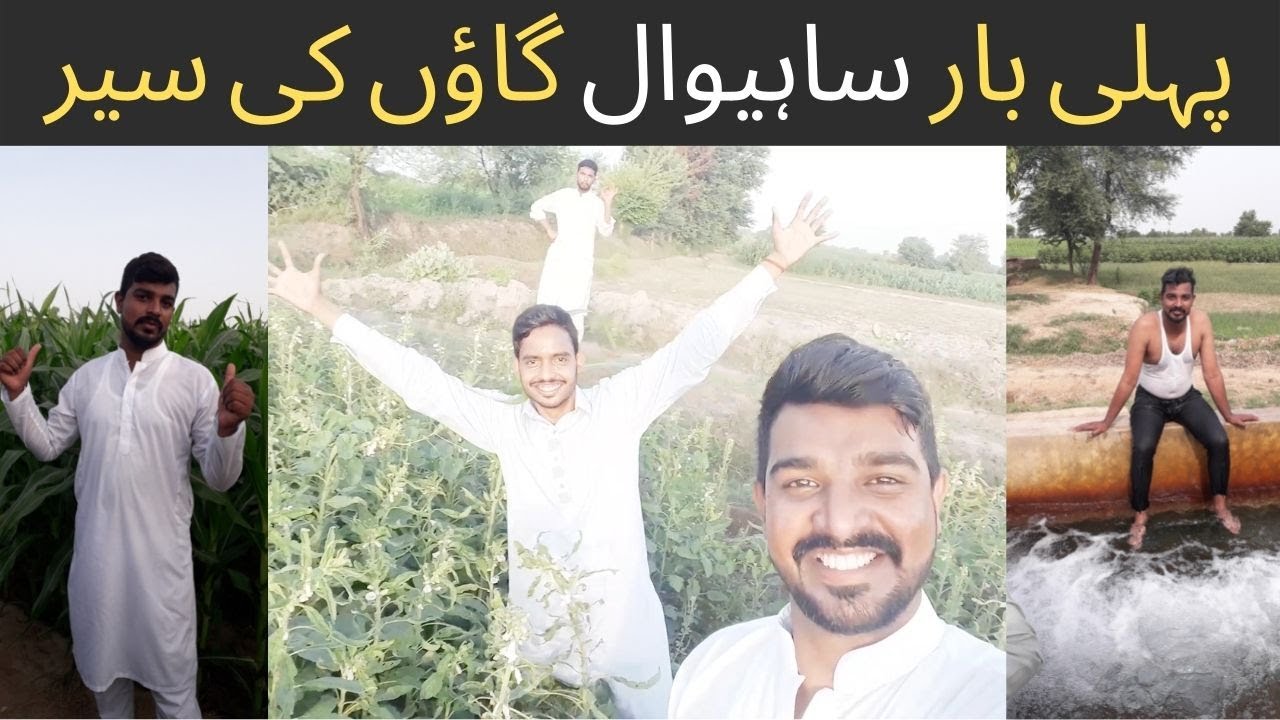 Sahiwal Village Vlog | Chak-74 Tour | Pehli Baar Village Dekha | Rizwan Ali