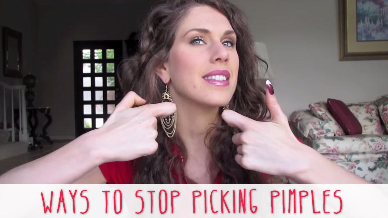Ways To Stop Picking Pimples - Tips and Tricks For Acne